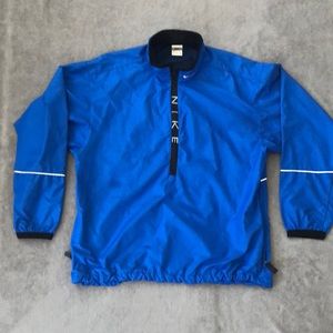 Nike Clima F.I.T. Spell Out Blue Windbreaker Large